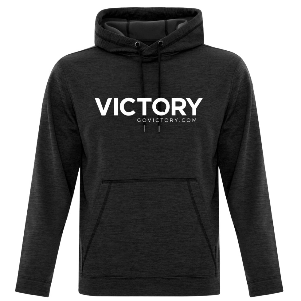 Victory Athletic Hoodie Men Black | KCM Canada Online Shopping