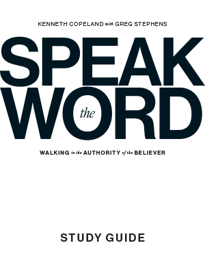 Speak the Word Study Guide PDF